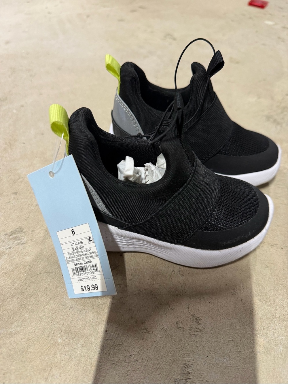 Cat & Jack Kids Slip-On Athletic Sneakers
